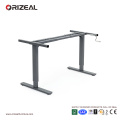 Escritorio de pie ajustable en altura Orizeal, Mesa ergonómica para sentarse, Mesa de trabajo de pie (OZ-ODKS001)